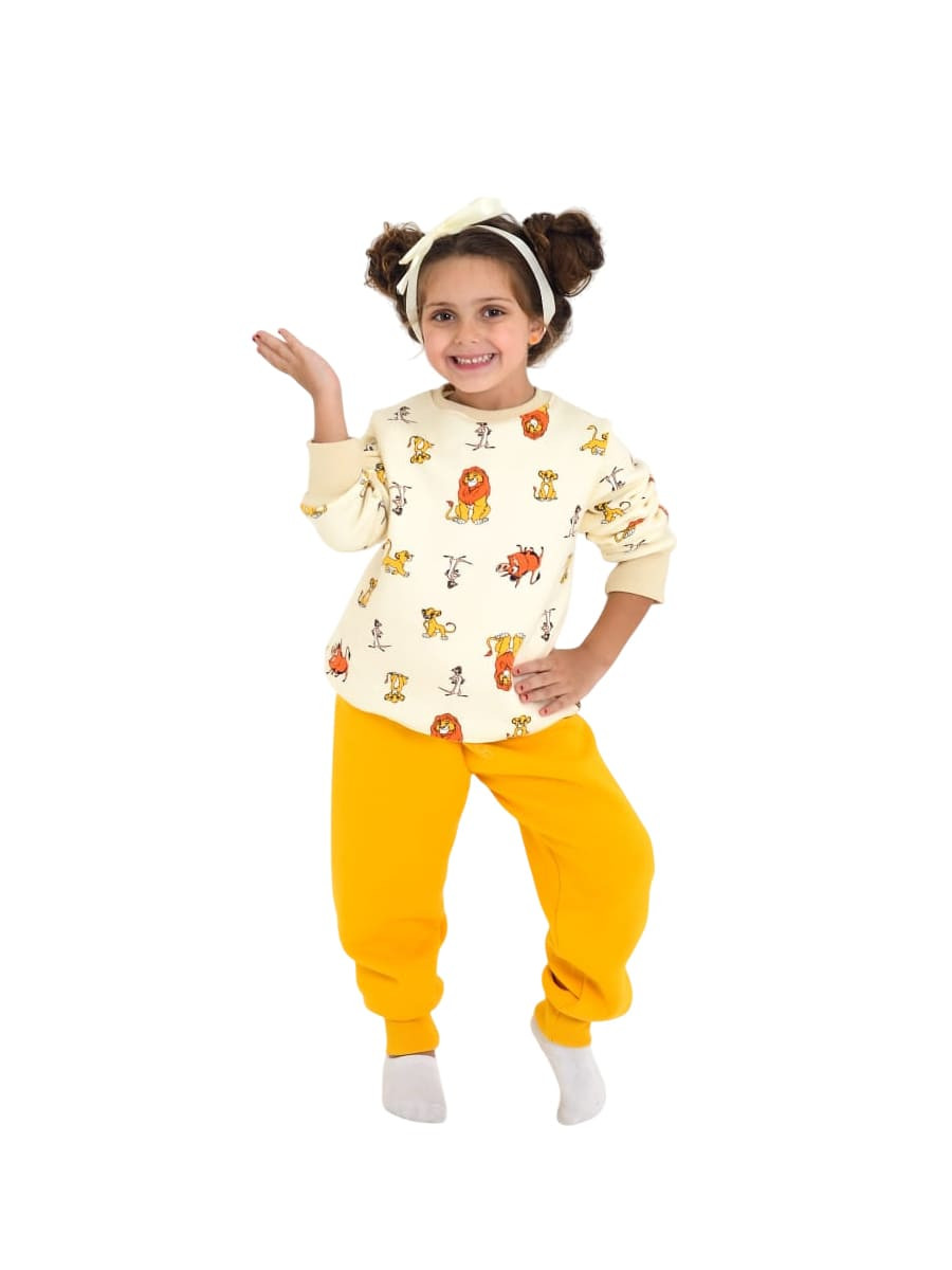Pajamas Sleeveless Yellow – Cotton 100