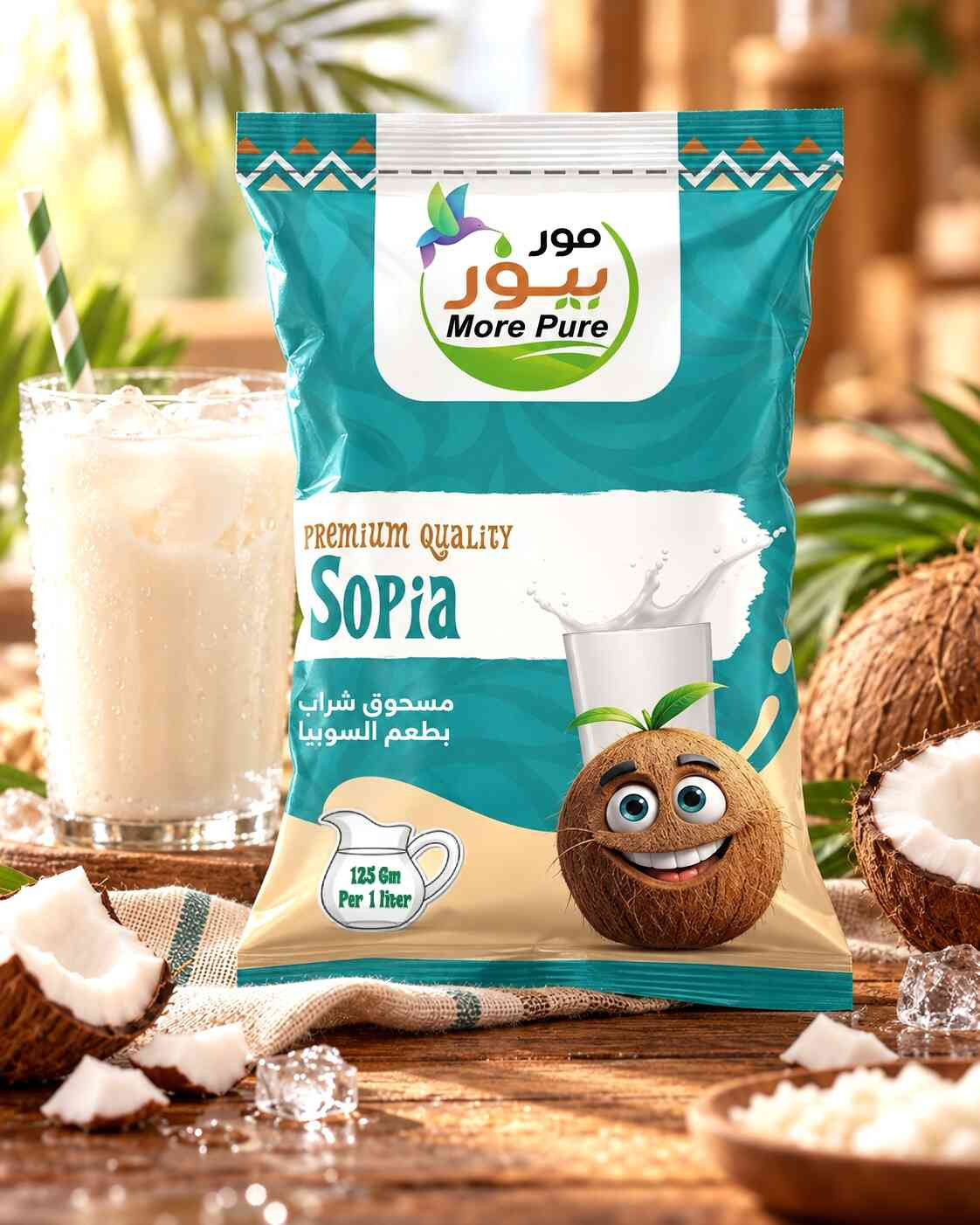 عصير سوبيا 500 جم كيس