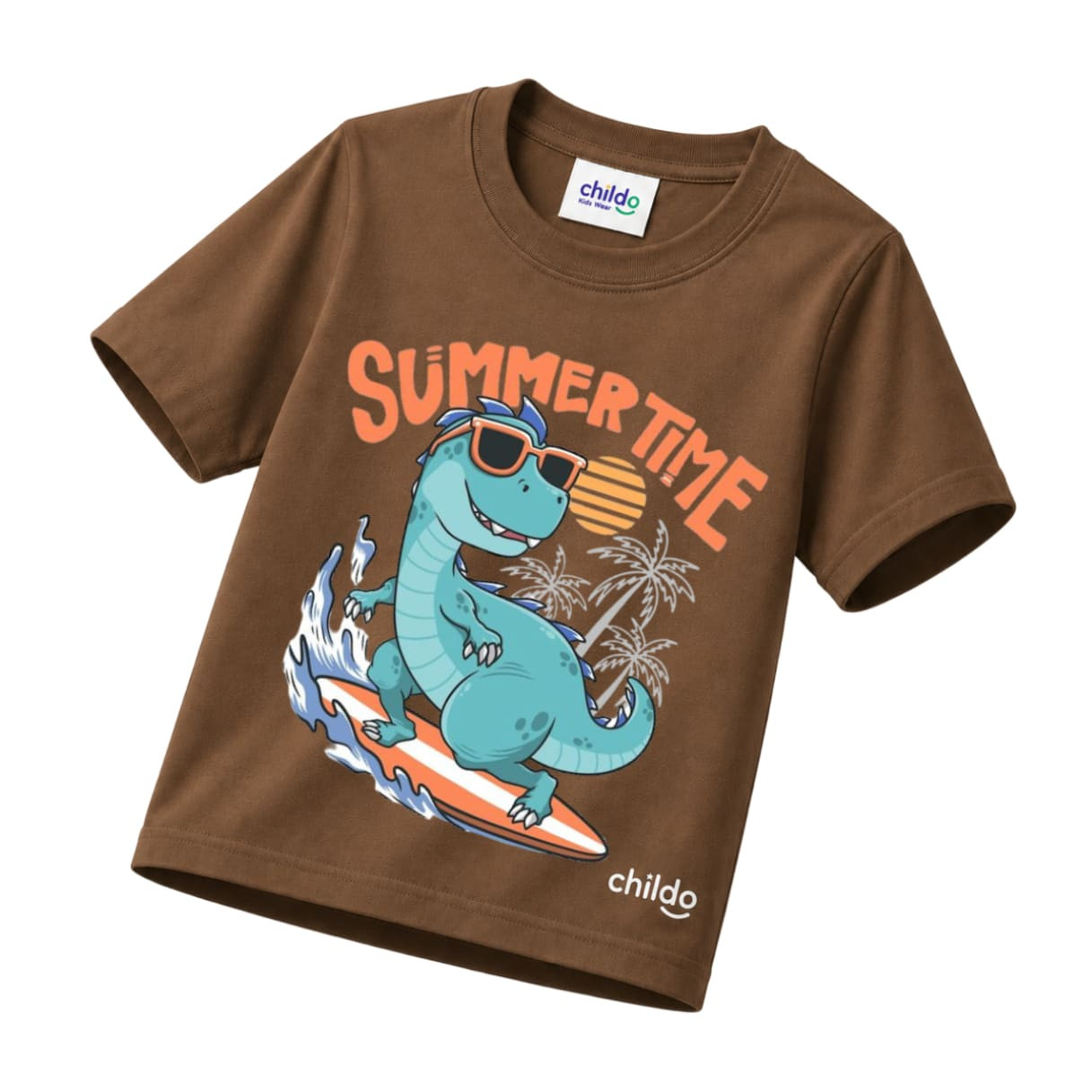 تيشيرت صيفي أولادي Dino Summer