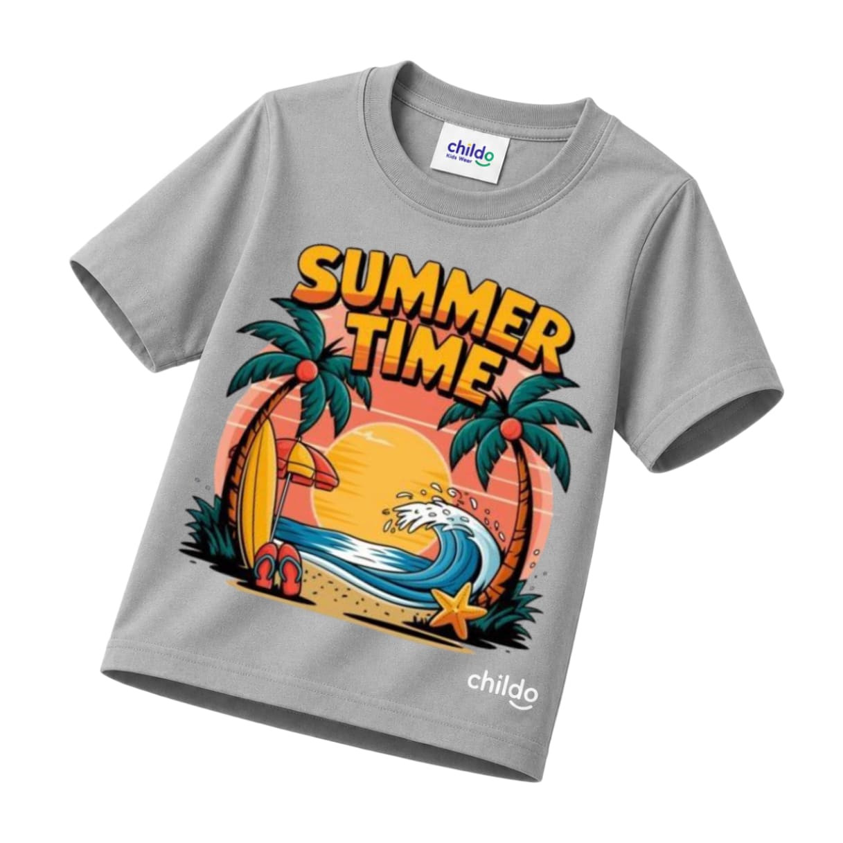 T-Shirt Summer Boys Summer Time